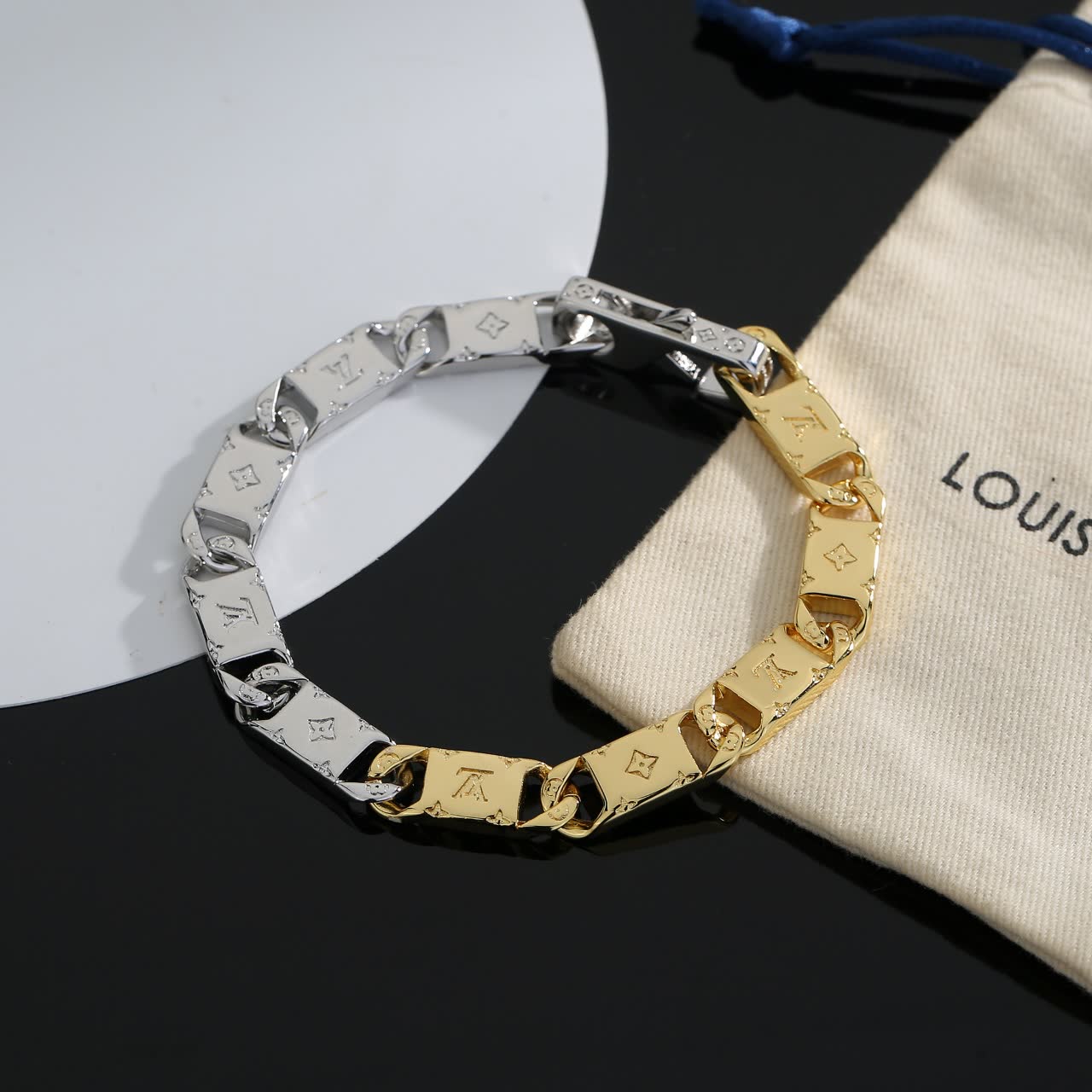 Louis Vuitton Monogram Link Bracelet